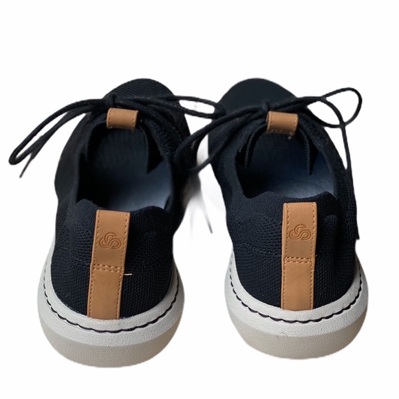 clarks cloudsteppers mens black